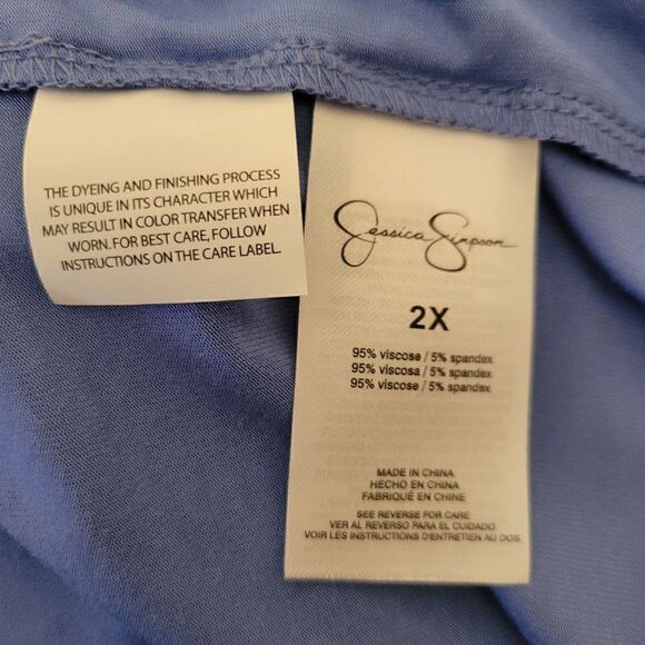 Jessica Simpson Amelie Bodysuit in Ultramarine (Size 2X) - Picture 7 of 9